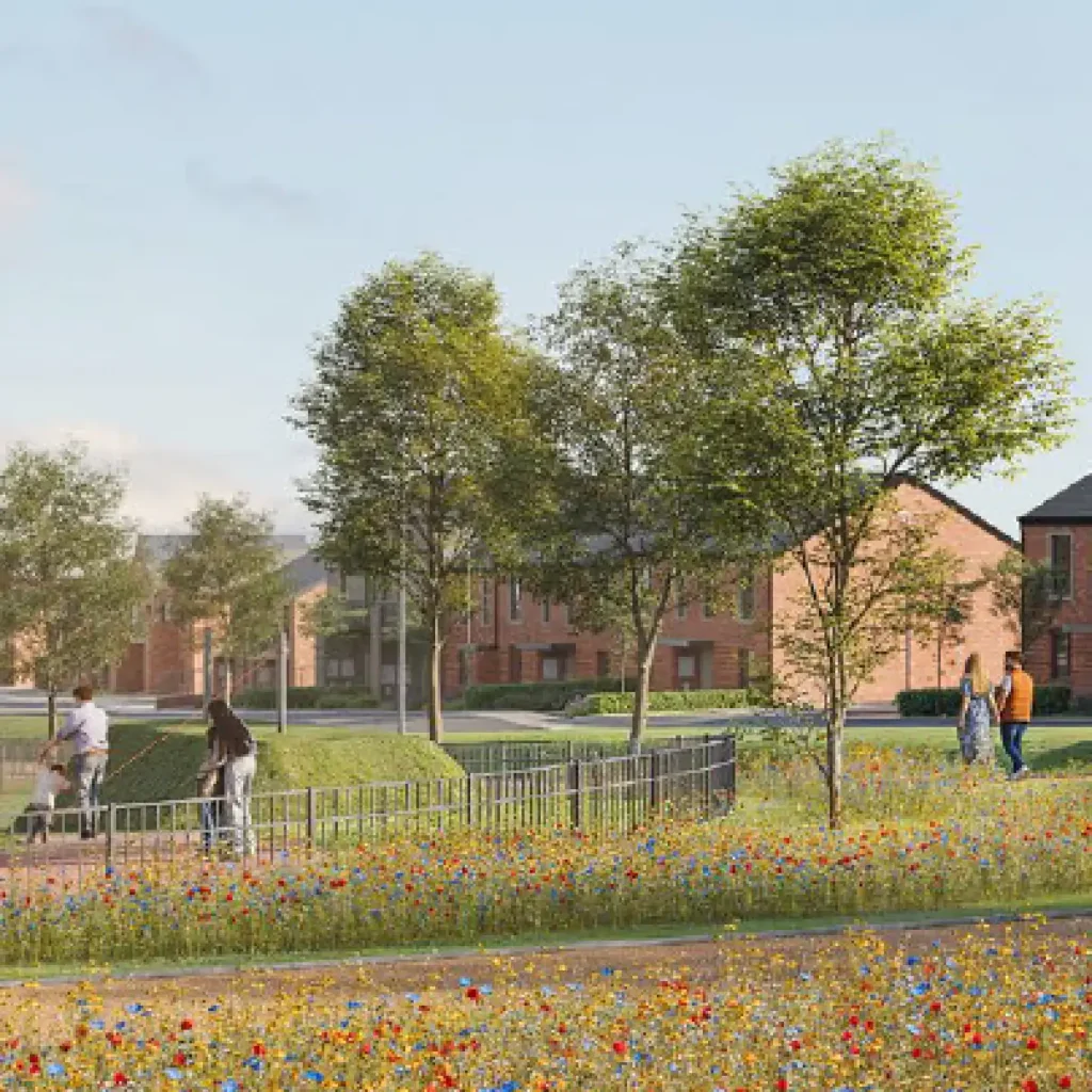 Hampton Demesne by Ballymore - Neighbourhood landscaped areas